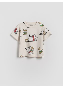 Reserved - T-shirt Pochacco - beżowy ze sklepu Reserved w kategorii Odzież dla niemowląt - zdjęcie 184639144
