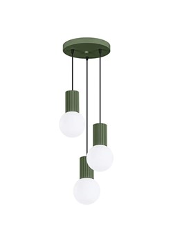 Potrójny okrągły żyrandol - K600-Buble ze sklepu Edinos.pl w kategorii Lampy wiszące - zdjęcie 184639291