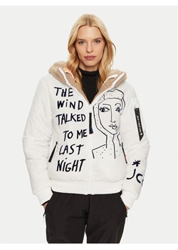 Rossignol Kurtka narciarska Yety Fleecy Bomber Jkt RLNWJ36 Biały Regular Fit ze sklepu MODIVO w kategorii Kurtki damskie - zdjęcie 184639653