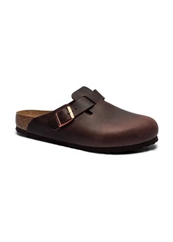 Birkenstock Skórzane mule Boston SFB LEOI Habana ze sklepu Gomez Fashion Store w kategorii Klapki męskie - zdjęcie 184641062