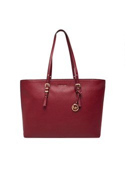 Torebka MICHAEL Michael Kors Quinn 30T5GQNT9L Bordowy ze sklepu eobuwie.pl w kategorii Torby Shopper bag - zdjęcie 184641651