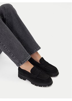 Loafersy Badura C-AVAH-25050LM Czarny ze sklepu eobuwie.pl w kategorii Lordsy damskie - zdjęcie 184641720