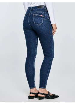 Jeansy damskie push up z wysokim stanem granatowe Melinda High Waist 517 ze sklepu Big Star w kategorii Jeansy damskie - zdjęcie 184642161