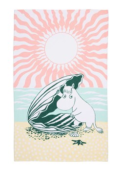 Moomin Ręcznik plażowy &quot;Beach Day&quot; ze wzorem - 150 x 93 cm ze sklepu Limango Polska w kategorii Ręczniki - zdjęcie 184643410