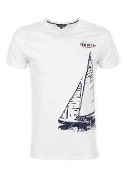 Peak Mountain Koszulka w kolorze białym ze sklepu Limango Polska w kategorii T-shirty męskie - zdjęcie 184643531