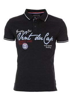 Peak Mountain Koszulka polo w kolorze czarnym ze sklepu Limango Polska w kategorii T-shirty męskie - zdjęcie 184643552