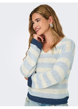 ONLY Sweter w kolorze kremowo-błękitnym ze sklepu Limango Polska w kategorii Swetry damskie - zdjęcie 184643644
