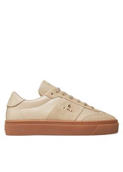 Sneakersy Furla Enjoy Lace-Up YI79ENJ BX3712 PT 8E000 Écru ze sklepu eobuwie.pl w kategorii Buty sportowe damskie - zdjęcie 184643784