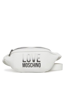 Saszetka nerka LOVE MOSCHINO JC4259PP0MKD0100 Biały ze sklepu eobuwie.pl w kategorii Nerki - zdjęcie 184643820