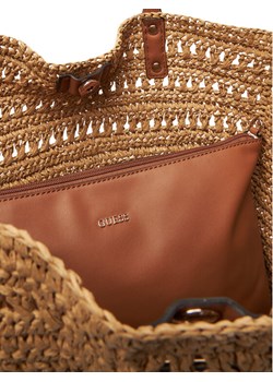 Torebka Guess Irene HWWG86 85240 Brązowy ze sklepu eobuwie.pl w kategorii Torby Shopper bag - zdjęcie 184643821