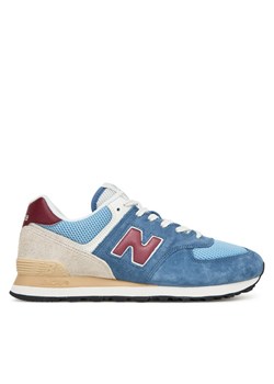 Sneakersy New Balance U574SPR Niebieski ze sklepu eobuwie.pl w kategorii Buty sportowe męskie - zdjęcie 184643870