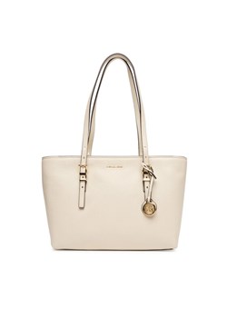 Torebka MICHAEL Michael Kors Quinn 30T5GQNT2L Écru ze sklepu eobuwie.pl w kategorii Torby Shopper bag - zdjęcie 184643884