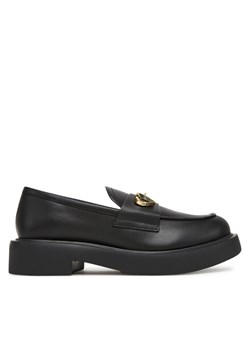 Loafersy LOVE MOSCHINO JA10094G1NIA000038 Czarny ze sklepu eobuwie.pl w kategorii Lordsy damskie - zdjęcie 184643913
