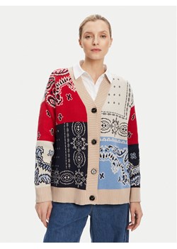 Weekend Max Mara Kardigan Baobab 2525346051 Kolorowy Relaxed Fit ze sklepu MODIVO w kategorii Swetry damskie - zdjęcie 184644562