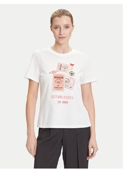 Weekend Max Mara T-Shirt Ara 2525976041 Biały Regular Fit ze sklepu MODIVO w kategorii Bluzki damskie - zdjęcie 184644613