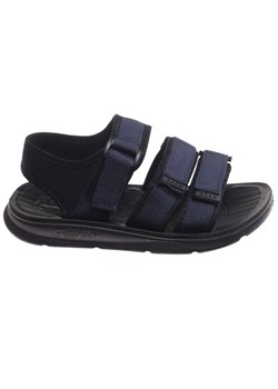 Brązowe chłopięce sandały na rzepy /E8-2 17892 T155/ ze sklepu Pantofelek24.pl w kategorii Sandały dziecięce - zdjęcie 184645890