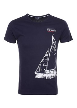 Peak Mountain Koszulka w kolorze granatowym ze sklepu Limango Polska w kategorii T-shirty męskie - zdjęcie 184646451