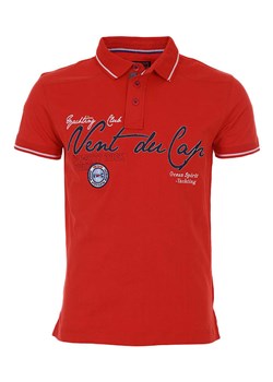 Peak Mountain Koszulka polo w kolorze czerwonym ze sklepu Limango Polska w kategorii T-shirty męskie - zdjęcie 184646454
