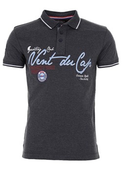 Peak Mountain Koszulka polo w kolorze antracytowym ze sklepu Limango Polska w kategorii T-shirty męskie - zdjęcie 184646460
