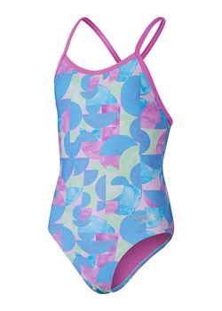 Speedo Strój kąpielowy &quot;Eco+&quot; w kolorze niebiesko-zielono-fioletowym ze sklepu Limango Polska w kategorii Stroje kąpielowe - zdjęcie 184646463