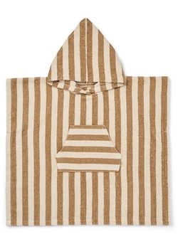 Wheat Ponczo &quot;Swim stripe&quot; w kolorze kremowo-beżowym ze sklepu Limango Polska w kategorii Ręczniki dla dzieci - zdjęcie 184646480