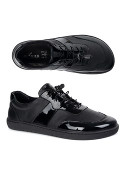 BUTY DAMSKIE BAREFOOT SKÓRA MINIMALISTYCZNE SZEROKIE ARIA floter czarny 103MP ze sklepu butyolivier w kategorii Buty sportowe damskie - zdjęcie 184647644
