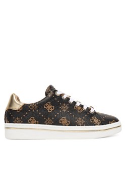 Sneakersy Guess FLTSS3 FAL12 Brązowy ze sklepu eobuwie.pl w kategorii Buty sportowe damskie - zdjęcie 184648543