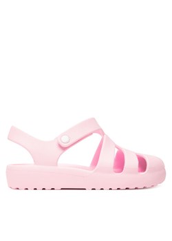 Crocs Sandały Classic Fisherman K 210625 Różowy ze sklepu MODIVO w kategorii Sandały dziecięce - zdjęcie 184649924