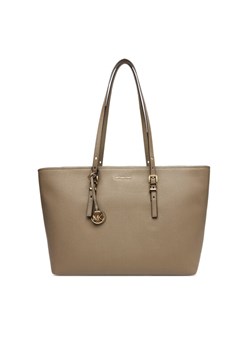 MICHAEL Michael Kors Torebka Quinn 30T5GQNT9L Beżowy ze sklepu MODIVO w kategorii Torby Shopper bag - zdjęcie 184650104