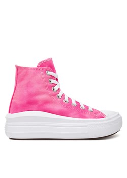 Converse Trampki Chuck Taylor All Star Move Platform A11817C Różowy ze sklepu MODIVO w kategorii Trampki dziecięce - zdjęcie 184650111