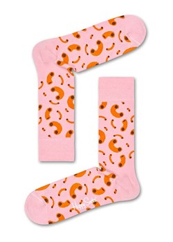 Happy Socks Skarpety &quot;Macroni&quot; w kolorze jasnoróżowo-pomarańczowym ze sklepu Limango Polska w kategorii Skarpetki męskie - zdjęcie 184651992