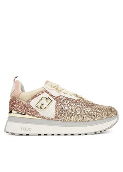 Sneakersy Liu Jo Maxi Wonder 01 BF5009 TX007 Złoty ze sklepu eobuwie.pl w kategorii Buty sportowe damskie - zdjęcie 184652121