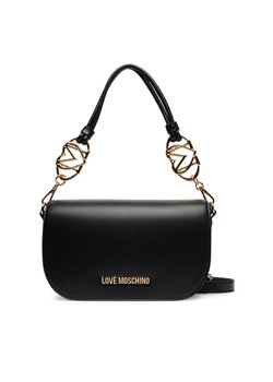 Torebka LOVE MOSCHINO JC4049PP1NLF0000 Czarny ze sklepu eobuwie.pl w kategorii Listonoszki - zdjęcie 184652203