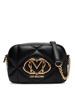 Torebka LOVE MOSCHINO JC4038PP1NLC0000 Czarny ze sklepu eobuwie.pl w kategorii Listonoszki - zdjęcie 184652223