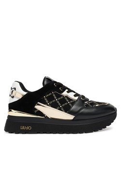 Sneakersy Liu Jo Maxi Wonder 91 BF5005 PX681 Czarny ze sklepu eobuwie.pl w kategorii Buty sportowe damskie - zdjęcie 184652280