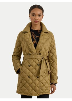 LAUREN RALPH LAUREN Kurtka puchowa 297979514002 Brązowy Straight Fit ze sklepu MODIVO w kategorii Kurtki damskie - zdjęcie 184653384
