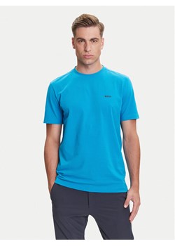 BOSS T-Shirt 50506373 Turkusowy Regular Fit ze sklepu MODIVO w kategorii T-shirty męskie - zdjęcie 184653402