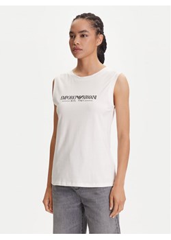 Emporio Armani Underwear Top EW000410 AF10881 U1131 Biały Regular Fit ze sklepu MODIVO w kategorii Bluzki damskie - zdjęcie 184653431