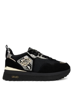 Liu Jo Sneakersy Maxi Wonder 01 BF5009 PX684 Czarny ze sklepu MODIVO w kategorii Buty sportowe damskie - zdjęcie 184653500