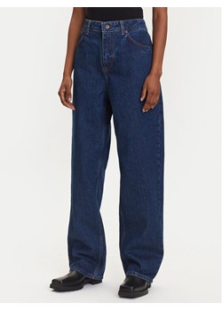 HUGO Jeansy Leni_B 50534157 Granatowy Loose Fit ze sklepu MODIVO w kategorii Jeansy damskie - zdjęcie 184653502
