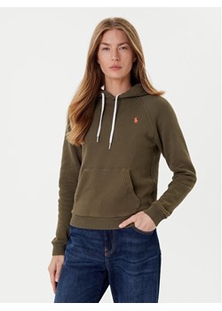 Polo Ralph Lauren Bluza 211943007014 Zielony Relaxed Fit ze sklepu MODIVO w kategorii Bluzy damskie - zdjęcie 184653534