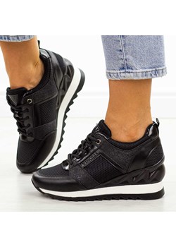 Czarne sneakersy półbuty damskie Vinceza 10733 ze sklepu suzana.pl w kategorii Buty sportowe damskie - zdjęcie 184654904