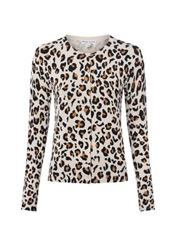 Marie Lund Kardigan damski Kobiety kitt wzorzysty ze sklepu vangraaf w kategorii Swetry damskie - zdjęcie 184655051