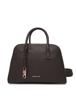 Torebka MICHAEL Michael Kors 30S5G9QS6L Brązowy ze sklepu eobuwie.pl w kategorii Kuferki - zdjęcie 184656413