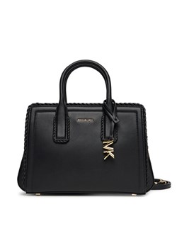Torebka MICHAEL Michael Kors Laila 30T5G9IS1L Czarny ze sklepu eobuwie.pl w kategorii Kuferki - zdjęcie 184656424