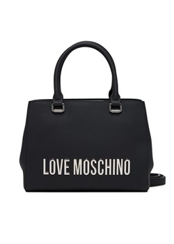 Torebka LOVE MOSCHINO JC4022PP1NKD000B Czarny ze sklepu eobuwie.pl w kategorii Kuferki - zdjęcie 184656453