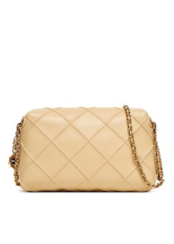 Tory Burch Torebka Fleming Small 169226 Écru ze sklepu MODIVO w kategorii Kopertówki - zdjęcie 184657300