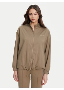 Guess Bluza V5YL09 KCX42 Brązowy Regular Fit ze sklepu MODIVO w kategorii Bluzy damskie - zdjęcie 184657311