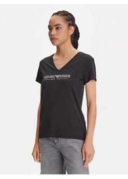 Emporio Armani Underwear T-Shirt EW000409 AF10881 UC001 Czarny Regular Fit ze sklepu MODIVO w kategorii Bluzki damskie - zdjęcie 184657320