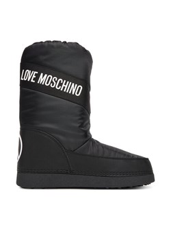 LOVE MOSCHINO Śniegowce JA24032G1NISA000 Czarny ze sklepu MODIVO w kategorii Śniegowce damskie - zdjęcie 184657341